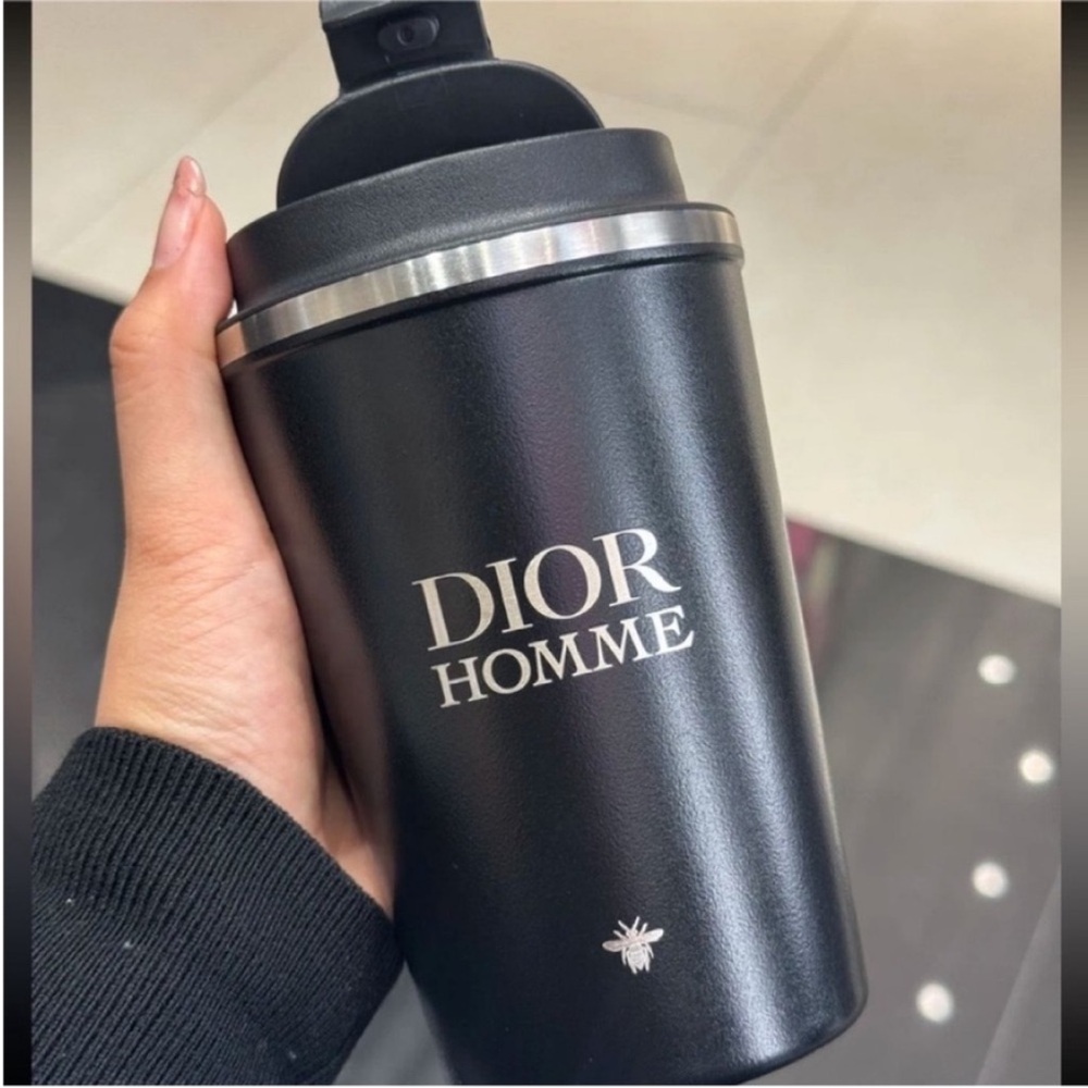 Dior Homme gift. Black Travel Mug